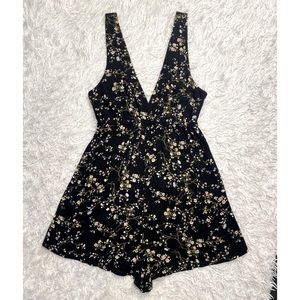 Wild Fable Floral V Neck Romper